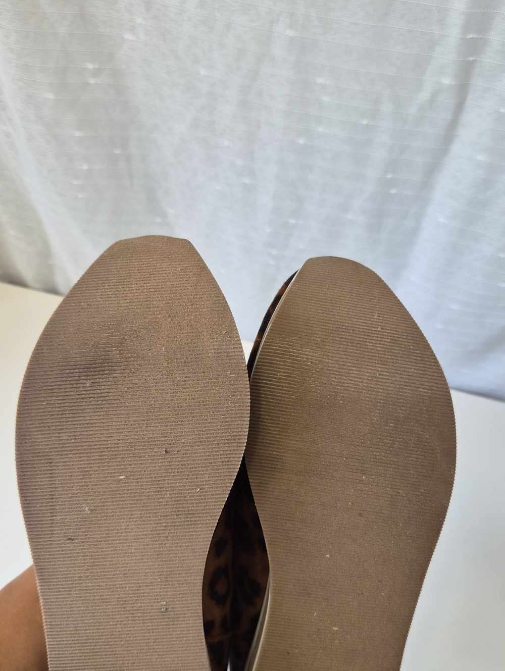 Corkys Leopard Print Platform Loafers - Brown Size 8 - Picture 11 of 12